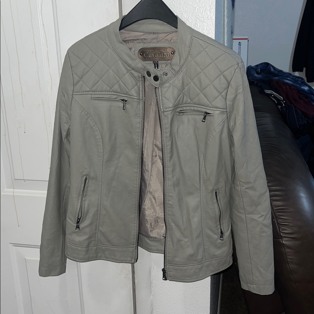Carter's Quilted Light Gray Jacket